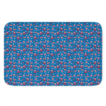 American Independence Day Pattern Print Indoor Door Mat