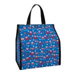 American Independence Day Pattern Print Insulated Lunch Tote