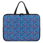 American Independence Day Pattern Print Laptop Sleeve With Handle