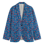 American Independence Day Pattern Print Men's Blazer