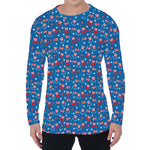 American Independence Day Pattern Print Men's Long Sleeve T-Shirt