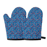 American Independence Day Pattern Print Oven Mitts