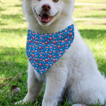 American Independence Day Pattern Print Over The Collar Dog Bandana