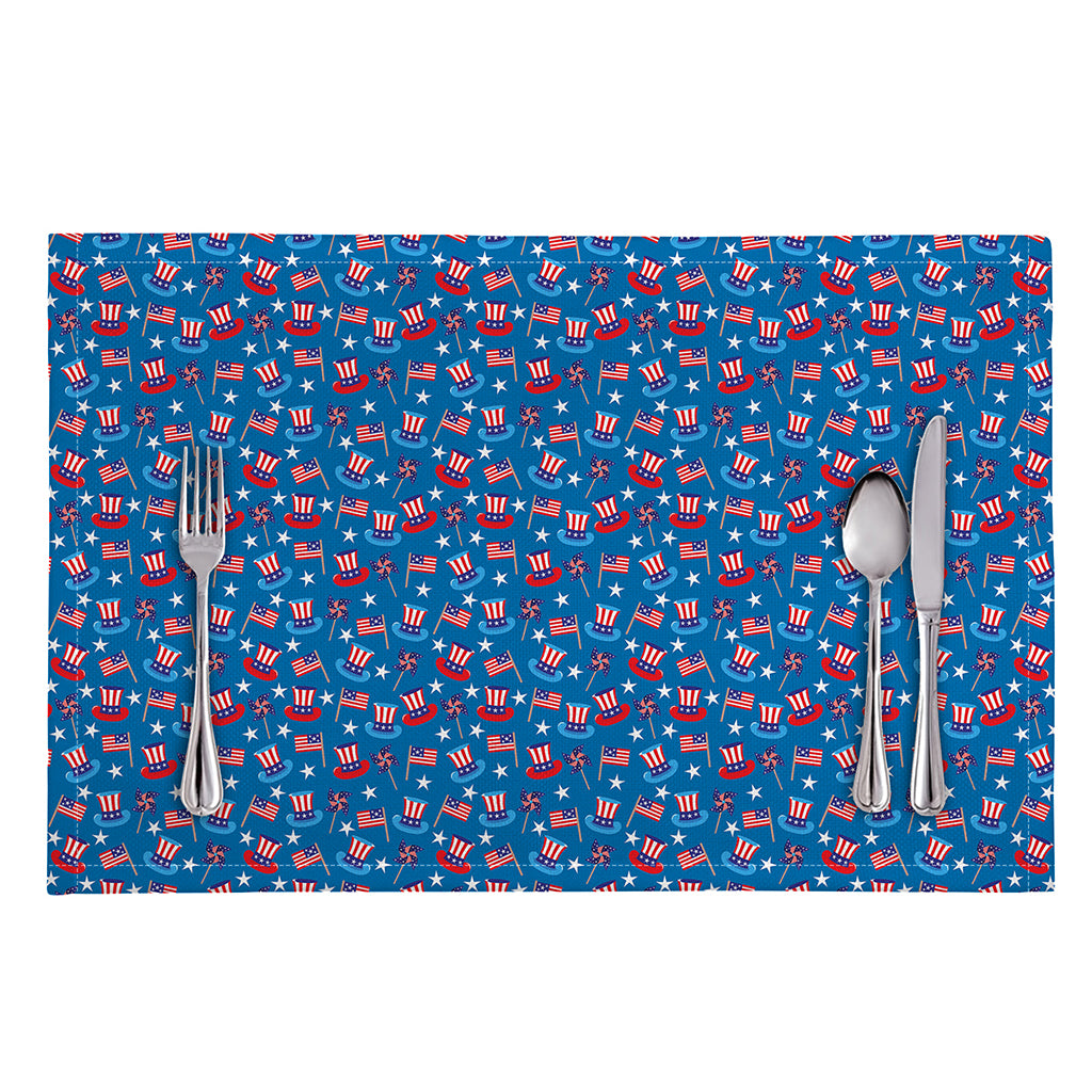 American Independence Day Pattern Print Placemat