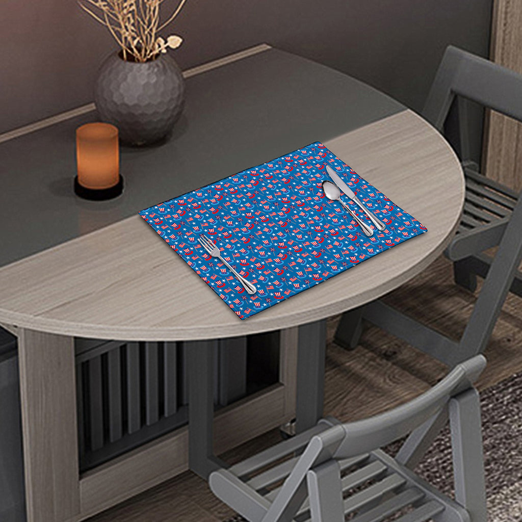 American Independence Day Pattern Print Placemat