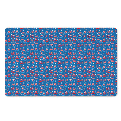American Independence Day Pattern Print Polyester Doormat