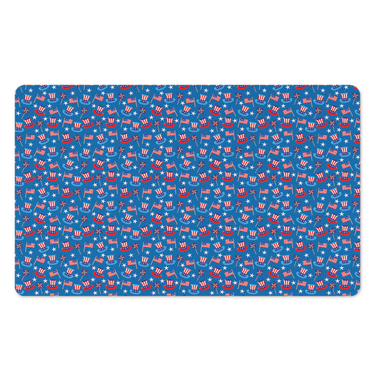 American Independence Day Pattern Print Polyester Doormat