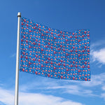 American Independence Day Pattern Print Polyester Flag