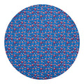 American Independence Day Pattern Print Round Blanket