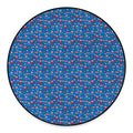 American Independence Day Pattern Print Round Floor Mat