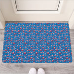 American Independence Day Pattern Print Rubber Doormat