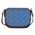 American Independence Day Pattern Print Saddle Bag