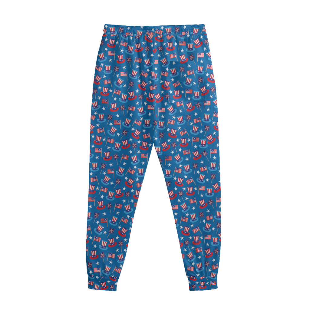American Independence Day Pattern Print Sweatpants