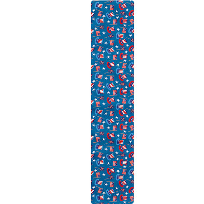 American Independence Day Pattern Print Table Runner