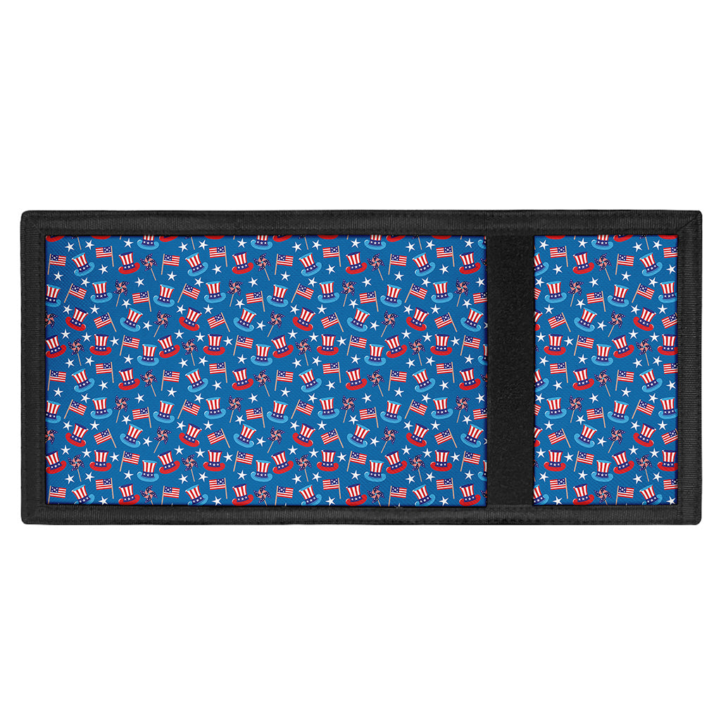 American Independence Day Pattern Print Trifold Wallet