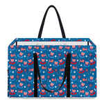 American Independence Day Pattern Print Utility Tote Bag