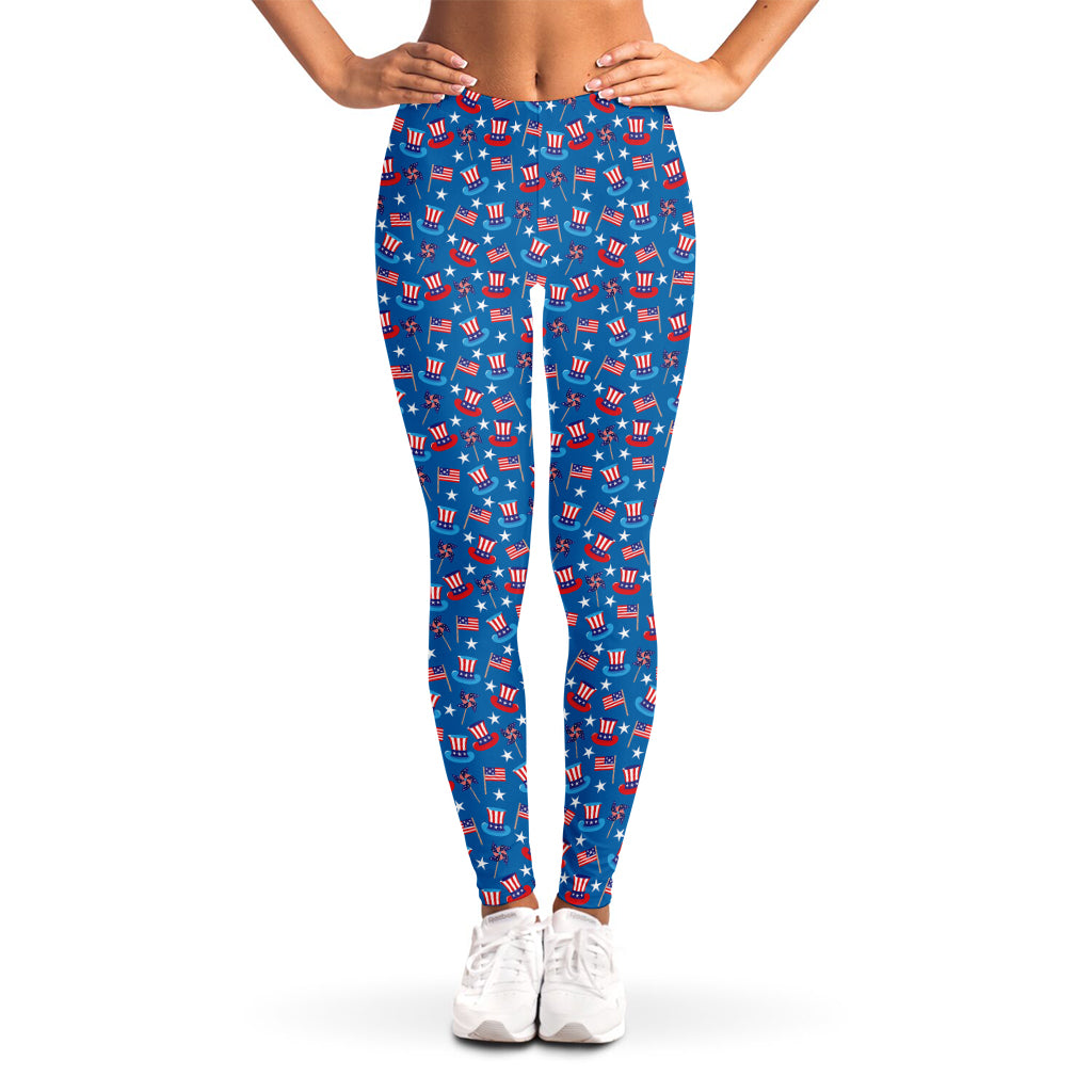 American Independence Day Pattern Print Women's Leggings