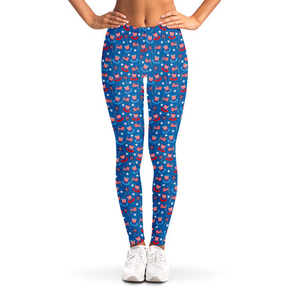 American Independence Day Pattern Print Women's Leggings