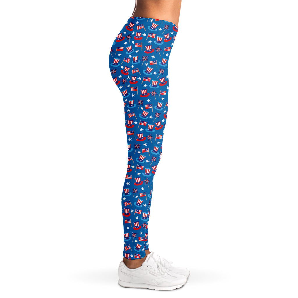 American Independence Day Pattern Print Women's Leggings