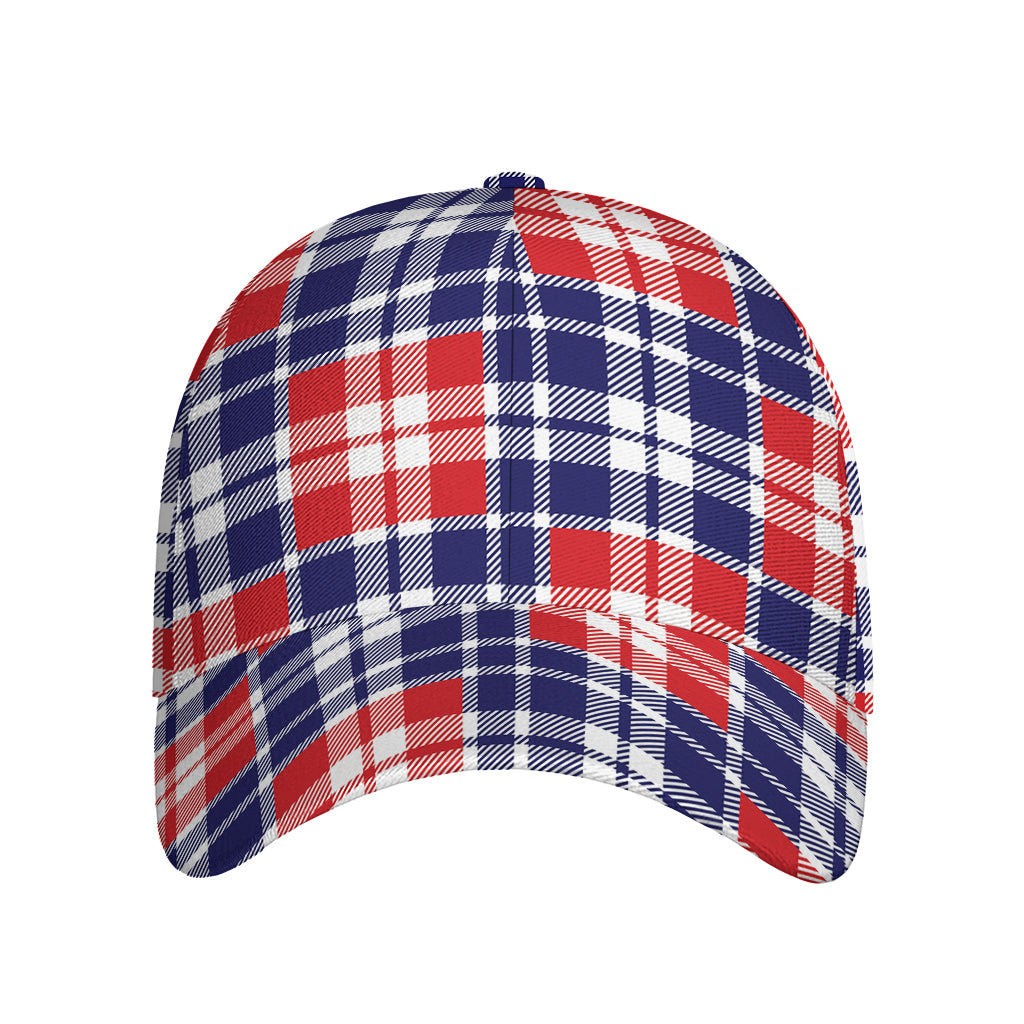 American Independence Day Plaid Print Baseball Cap