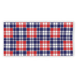 American Independence Day Plaid Print Beach Towel