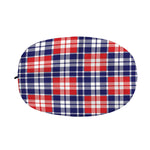 American Independence Day Plaid Print Car Side Mirror Covers