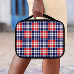 American Independence Day Plaid Print Classic Bible Case