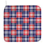 American Independence Day Plaid Print Hand Towel