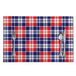 American Independence Day Plaid Print Placemat
