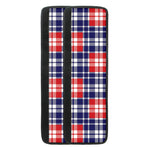 American Independence Day Plaid Print Refrigerator Handle Covers