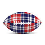 American Independence Day Plaid Print Rugby Ball