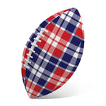 American Independence Day Plaid Print Rugby Ball