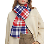 American Independence Day Plaid Print Scarf