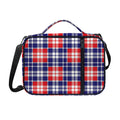 American Independence Day Plaid Print Shoulder Strap Bible Bag