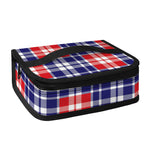 American Independence Day Plaid Print Small Lunch Bag