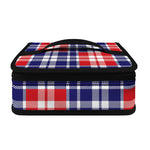 American Independence Day Plaid Print Small Lunch Bag