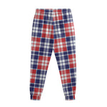 American Independence Day Plaid Print Sweatpants