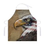 American Land Of Liberty Print Adjustable Apron