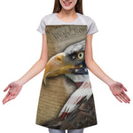 American Land Of Liberty Print Adjustable Apron