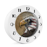 American Land Of Liberty Print Alarm Clock