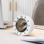 American Land Of Liberty Print Alarm Clock