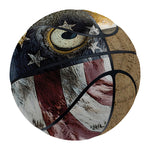 American Land Of Liberty Print Basketball