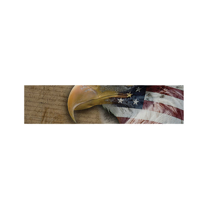 American Land Of Liberty Print Bed Runner