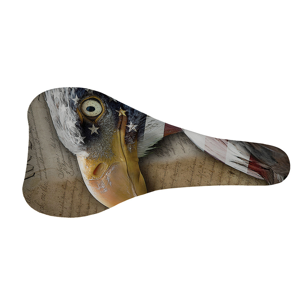 American Land Of Liberty Print Bicycle Seat Cover