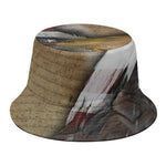 American Land Of Liberty Print Bucket Hat