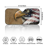 American Land Of Liberty Print Car Windshield Sun Shade