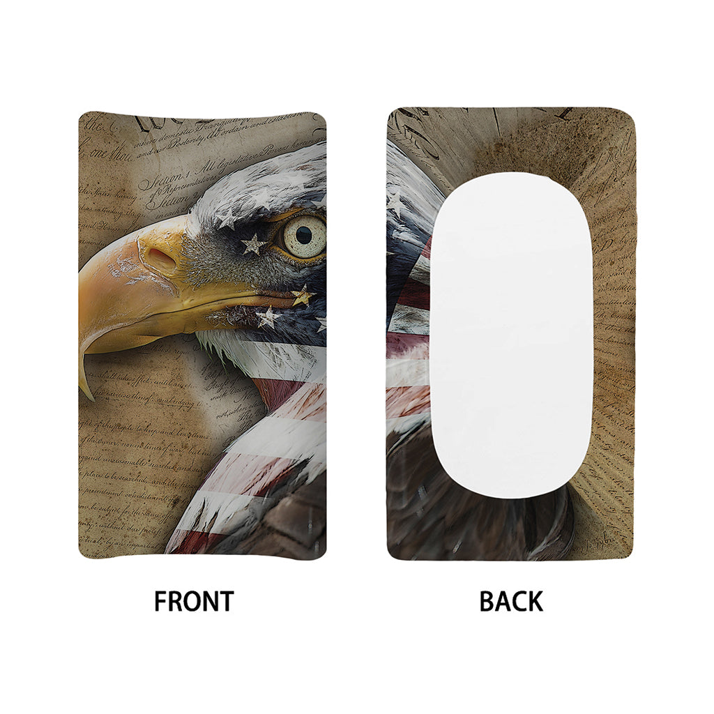 American Land Of Liberty Print Changing Pad Cover