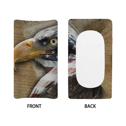 American Land Of Liberty Print Changing Pad Cover