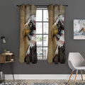 American Land Of Liberty Print Grommet Curtain Panels