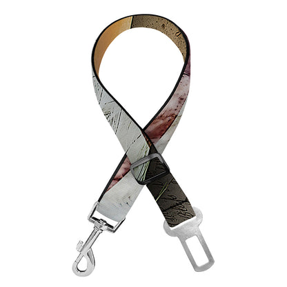 American Land Of Liberty Print Dog Seat Belt